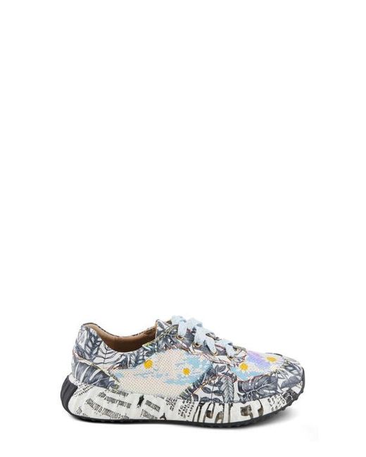 Spring Step White Zingy Sneaker