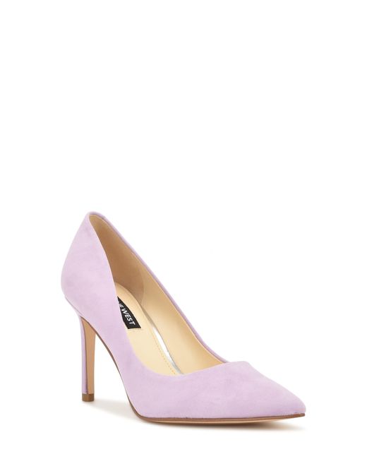 Nine West Ezra Pointy Toe Pump in Pink | Lyst