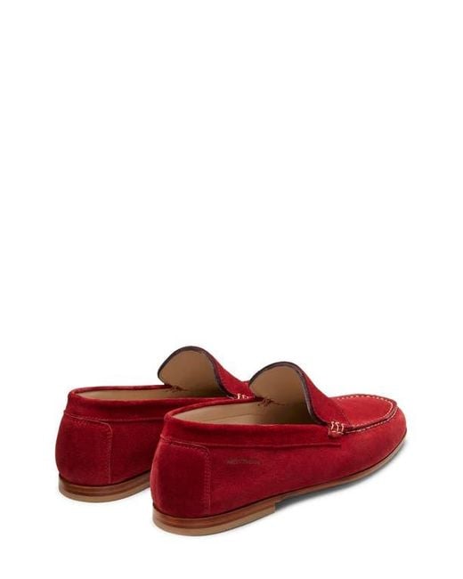 Stuart Weitzman Red Brady Penny Loafer for men