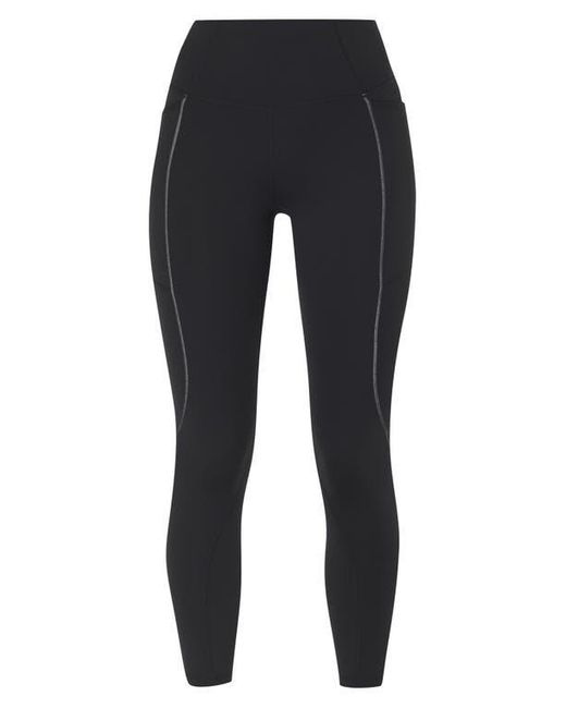 Sweaty Betty Blue Therma Boost Pocketed 7/8 Running Leggings
