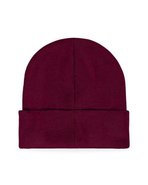 Alix Red Ice Bear Beanie for men