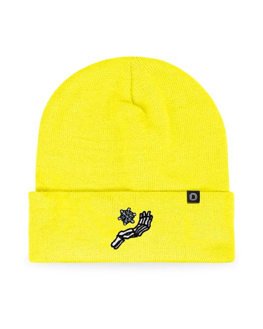 Alix Yellow Chill Touch Beanie for men