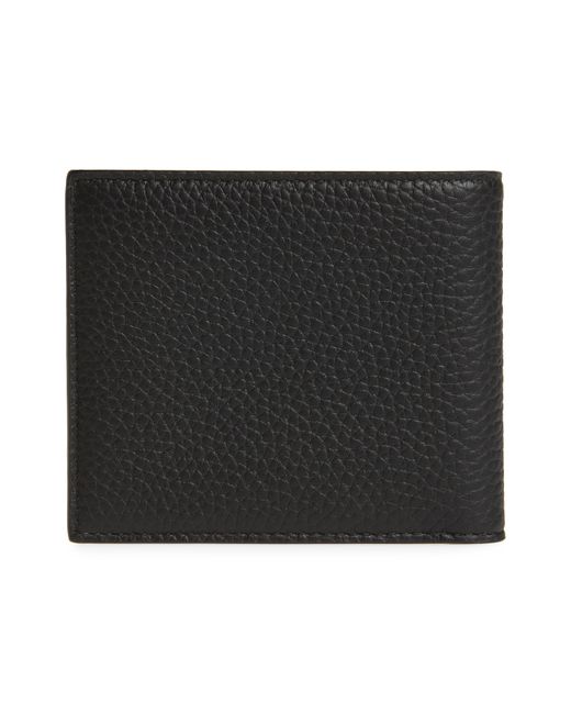 Dolce & Gabbana Black Dg Quilted Leather Bifold Wallet for men