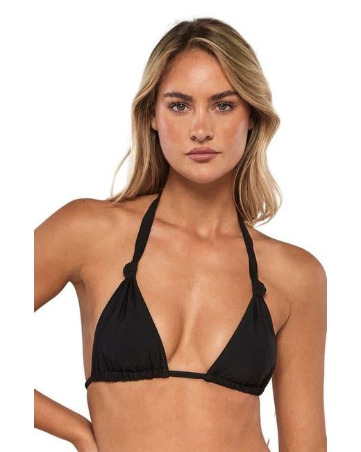 Swim Systems Brown Mila Triangle Bikini Swimsuit Top