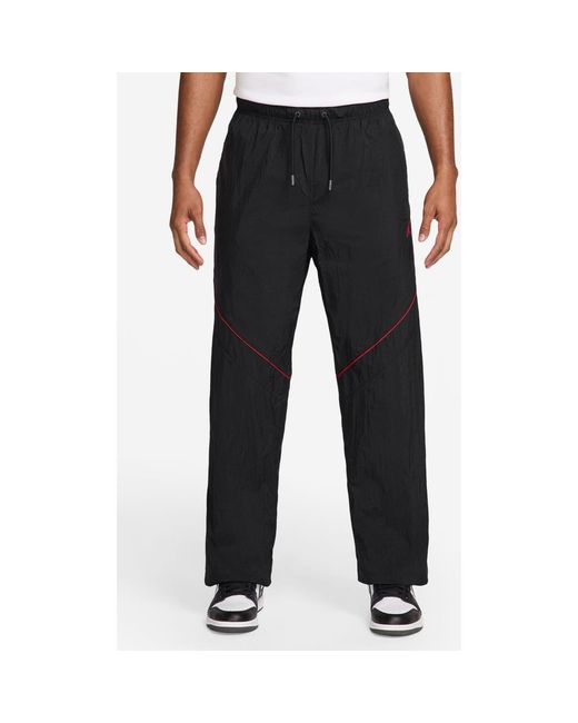 Nike Black Brooklyn Nylon Draft Pants for men