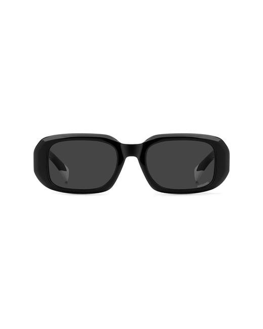 Missoni Black 52Mm Rectangular Sunglasses