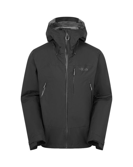 Rab Gray Downpour Mountain Jacket for men