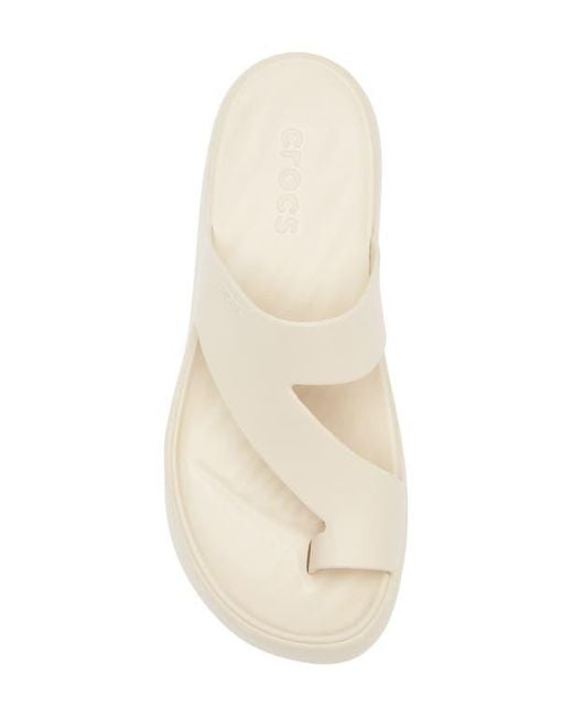 CROCSTM Multicolor Getaway Toe Loop Waterproof Platform Sandal
