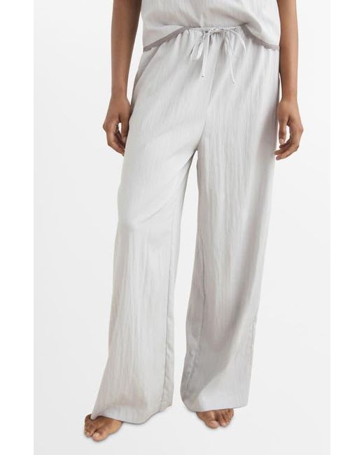 Mango Gray Pajama Pants
