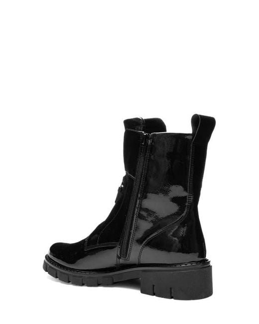 Ara Black Deon Leather Bootie