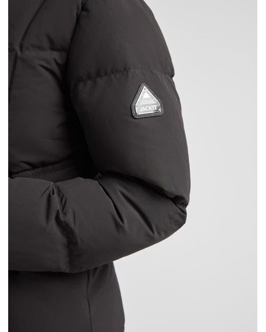 Jacket Black Star Extra Long Down Coat