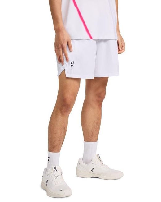 On Shoes White Court Shorts for men