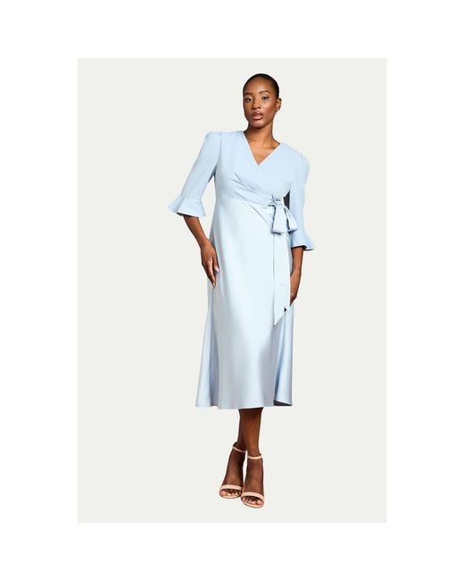 coast pale blue dress WEST COAST DRESS BLUE | CULT MIA