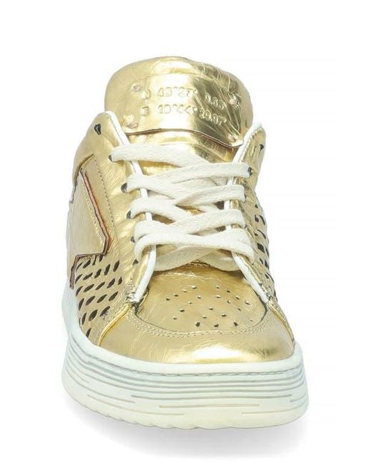 A.s.98 Metallic Adrian Platform Sneaker