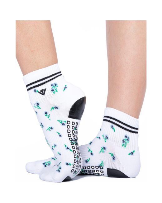 Arebesk Blue Assorted 2-Pack Gripper Ankle Socks