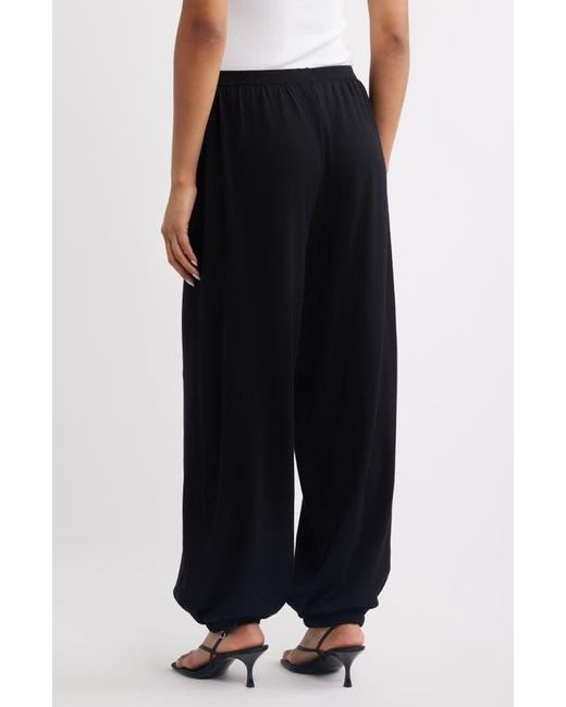 Mango Black Lalala Cuffed Pants