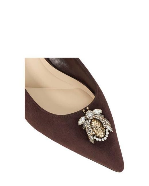 Dune Brown Context Pointed Toe Slingback Pump