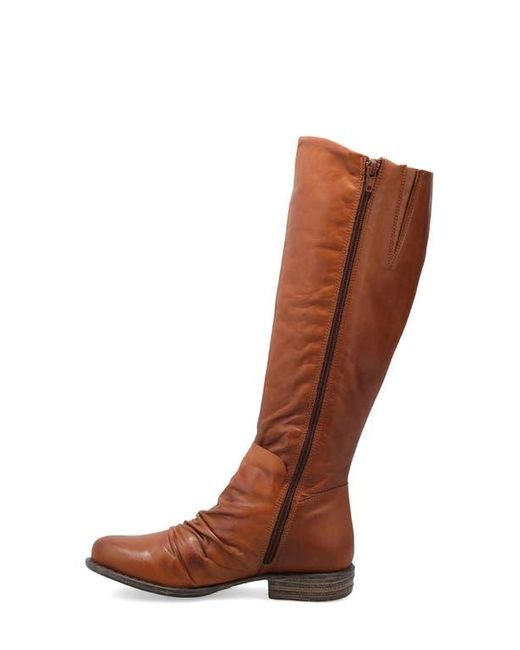 Miz Mooz Brown Lisbon Knee High Boot