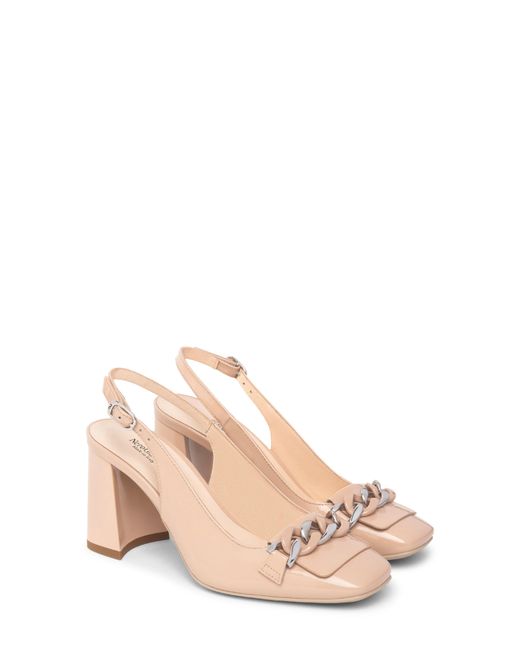 Nero Giardini Pink Chain Slingback Pump