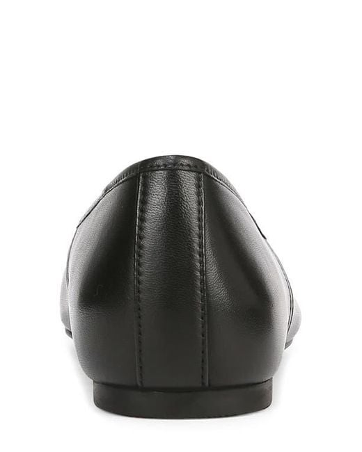 Vionic Black Orinda Square Toe Flat
