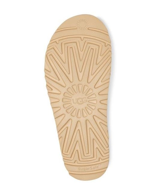 Ugg Brown Goldenstar Platform Sandal