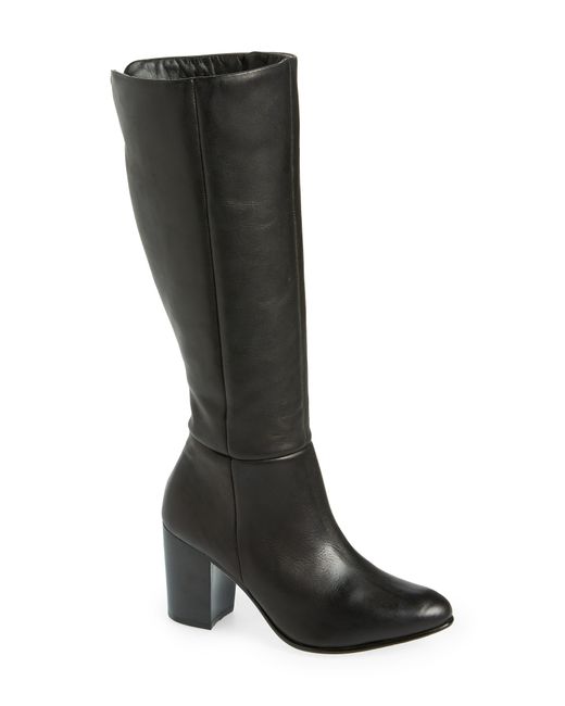 Chocolat Blu Beverly Knee High Boot in Black | Lyst