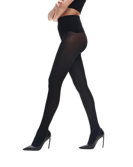 Heist Opaque Tights in Black Lyst