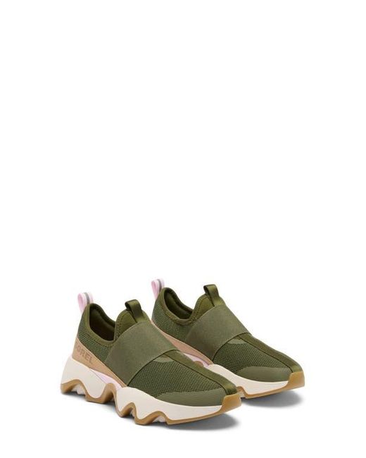 Sorel Green Kinetic Impact Ii Strap Slip-On Sneaker