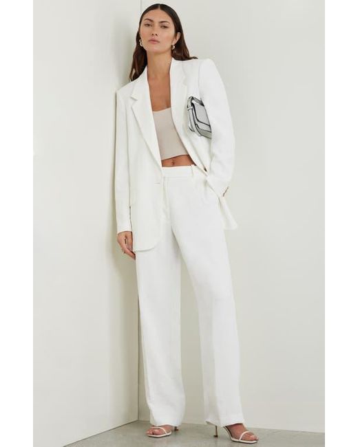 Open Edit White The Curator Trousers
