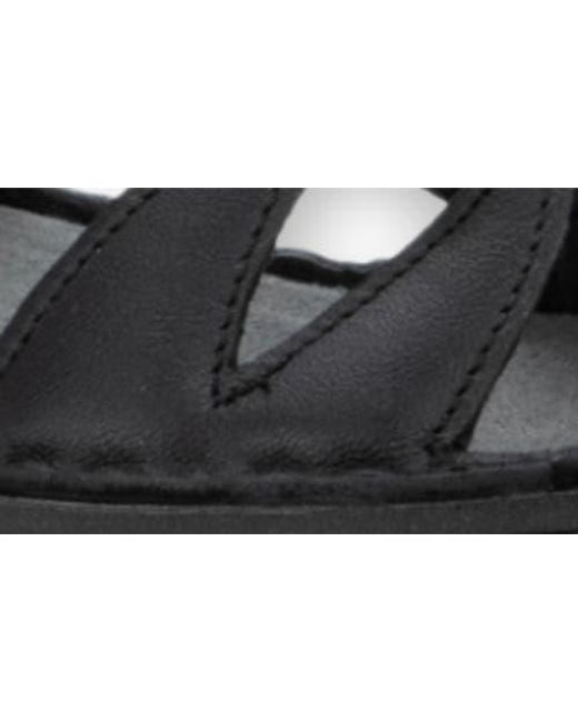 Naot Black Evora Sandal