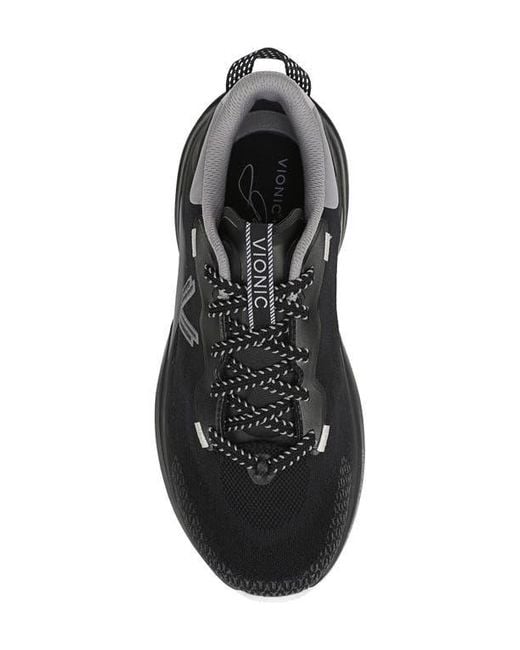 Vionic Black The Gabby Sneaker