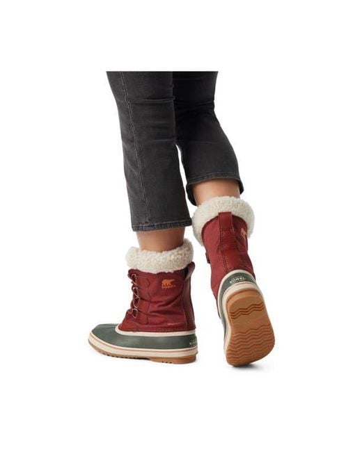 Sorel Brown Winter Carnival Waterproof Boot