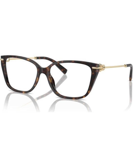 Tiffany & Co Metallic 53Mm Rectangle Optical Glasses