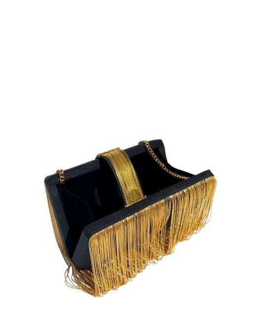 Simitri Brown Chunky Clutch