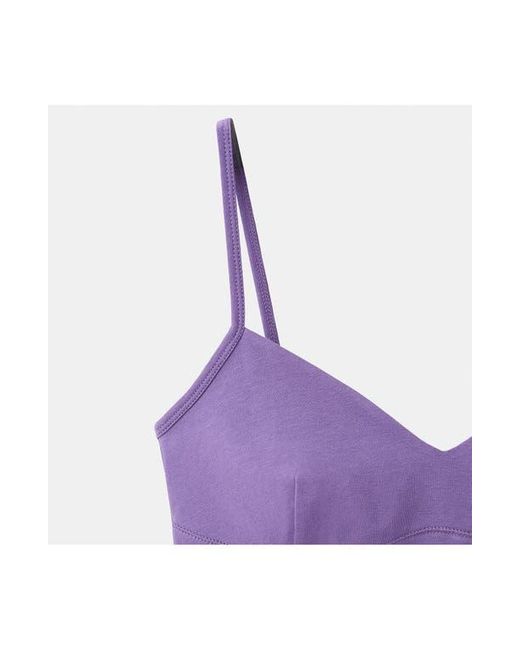 Mango Purple Starring Hailey Bieber Mimi Top