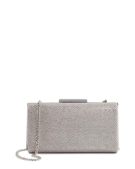 Dune Gray Binita Frame Clutch