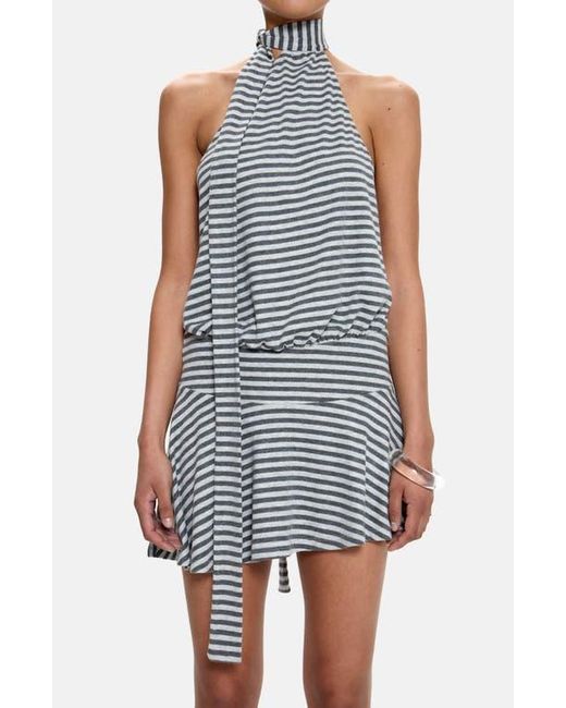 jaded london striped halter dress Jaded London