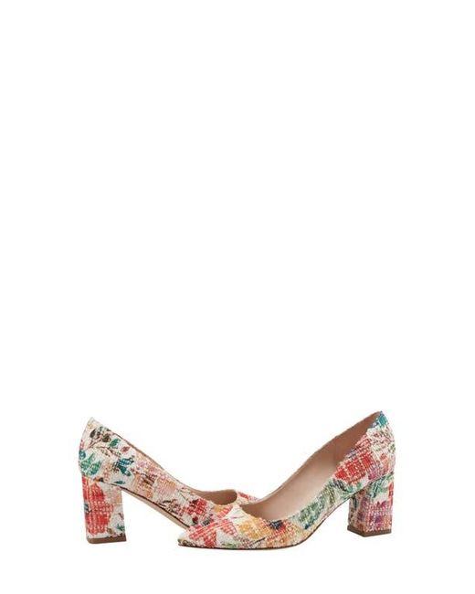 Marc Fisher Pink Zala Block Heel Pump