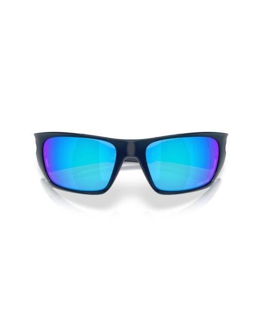 Oakley Blue Masseter 60Mm Rectangle Sunglasses for men
