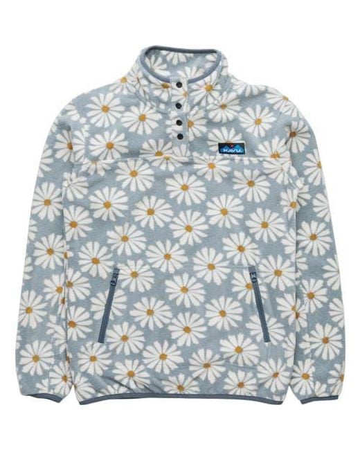 Kavu Blue Cavanaugh Pullover