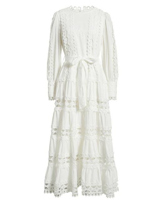 weil cotton lace maxi dress Lace Maxi Dress