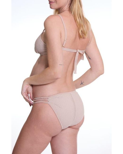 Cache Coeur Pink Milos Triangle Maternity Bikini