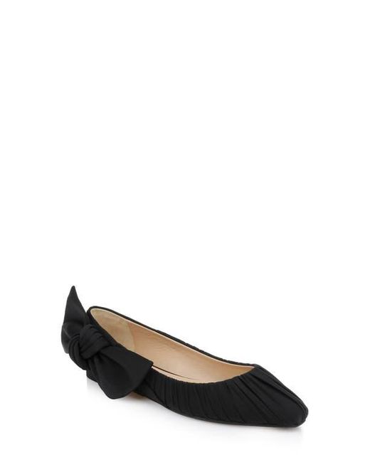 Badgley Mischka Black Valyn Flat