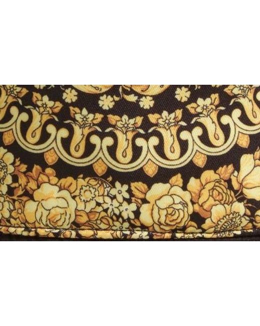 Versace Metallic Barocco Drill Bucket Hat for men
