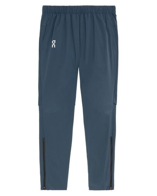 On Shoes Blue Core Zip Cuff Pants for men