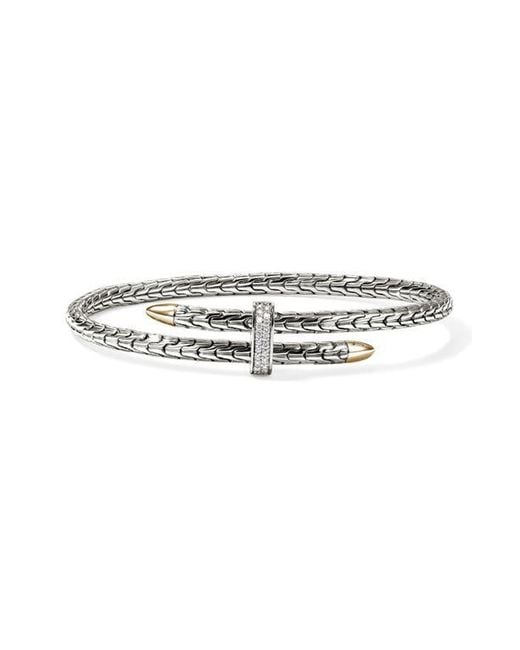 John Hardy Metallic Spear Bangle, 4Mm