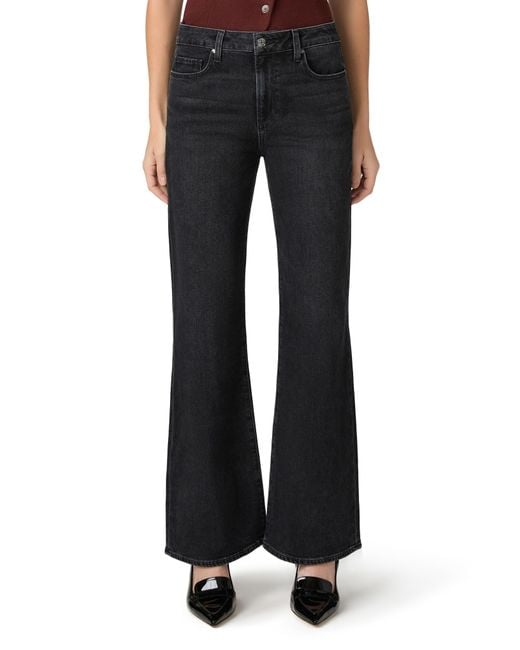 PAIGE Black Sofia Flare Jeans