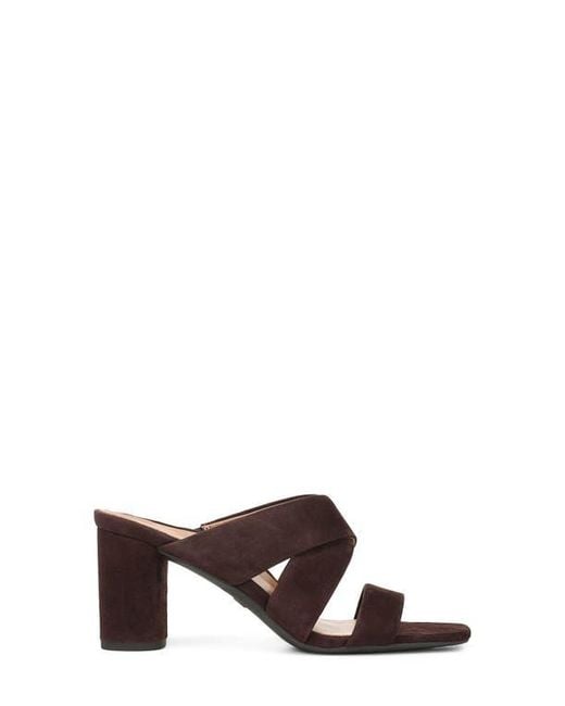 Vionic Brown Merlot Slide Sandal