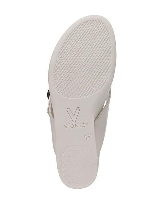 Vionic White Grove Flip Flop