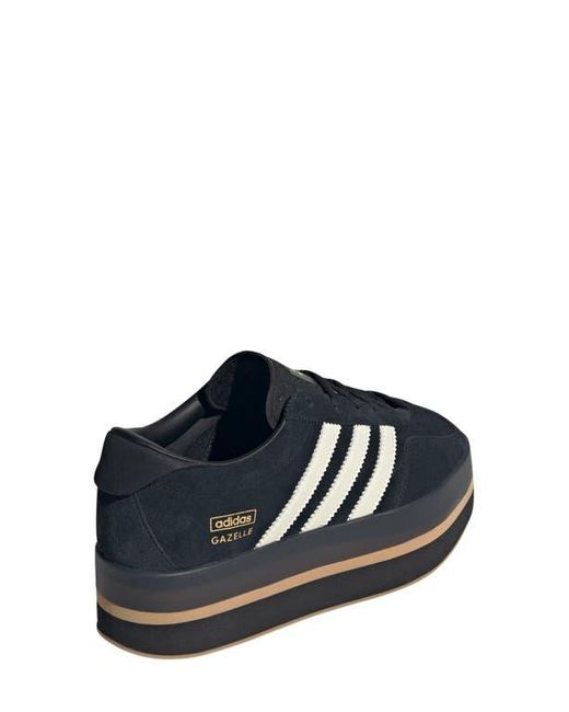 Adidas Blue Gazelle Stack Platform Sneaker